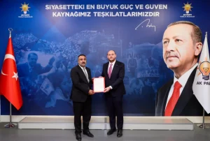 AK PARTİ BULANIK İLÇE BAŞKANLIĞI GÖREVİNE KEMAL YAŞAR GETİRİLDİ